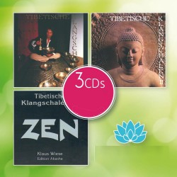 Klaus Wiese Tibetische Klangschalen CD 3CD