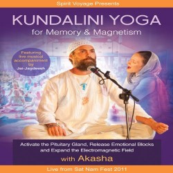 Kundalini Yoga for Memory and Magnetism DVD Akasha and Jagdeesh Jai