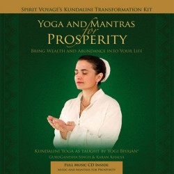 Spirit Voyage's Kundalini Transformation Kit Yoga and Mantra for Prosperity (Buch+CD)